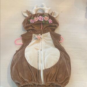 Others Follow Brown and Cream Deer Costume for Kids